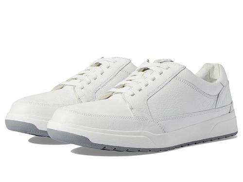 送料無料 ロックポート Rockport メンズ 男性用 シューズ 靴 スニーカー 運動靴 Bronson Lace To Toe - White Leather