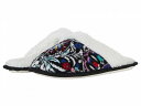 送料無料 ベラブラッドリー Vera Bradley レディース 女性用 シューズ 靴 スリッパ Sherpa Trim Slippers - Stained Glass Medallion