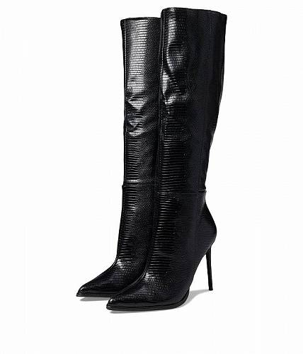 送料無料 スティーブマデン Steve Madden レディース 女性用 シューズ 靴 ブーツ ロングブーツ Occasion Boot - Black Lizard