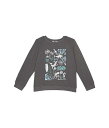 送料無料 オニール O&#039;Neill Kids 女の子用 ファッション 子供服 パーカー スウェット ジャケット Lillia Oversized (Little Kids/Big Kids) - Smoked Pearl