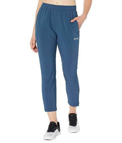 楽天グッズ×グッズ送料無料 ツータイムズユー 2XU レディース 女性用 ファッション パンツ ズボン Aero Woven Joggers - Moonlight/Silver Reflective