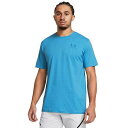送料無料 アンダーアーマー Under Armour メンズ 男性用 ファッション アクティブシャツ Sportstyle Left Chest Short Sleeve - Blue Topaz/Capri(4)