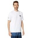 送料無料 Salty Crew メンズ 男性用 スポーツ・アウトドア用品 水着 ラッシュガード スイムシャツ Thrill Seekers Short Sleeve Surf Shirt - White