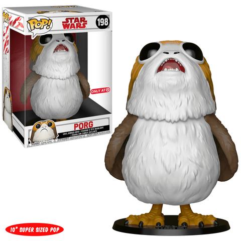 送料無料 Target Exclusive 10" Porg Pop 限定品　ファンコ　ポップ　10インチ　スター・ウォーズ/最後のジェダイ/ポルグ　＃198