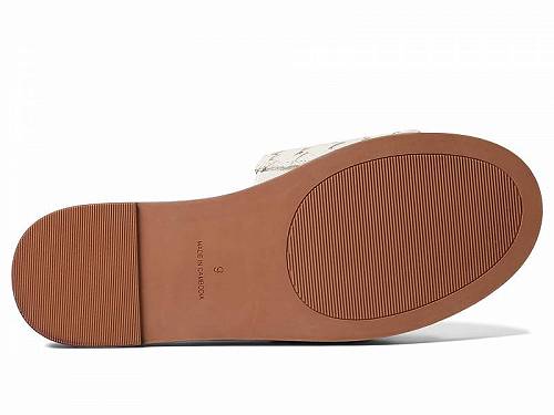 送料無料 Madewell レディース 女性用 シューズ 靴 サンダル The Louisa Slide Sandal in Woven Leather - Pale Oyster 3