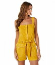 送料無料 カットフロムザクロス KUT from the Kloth レディース 女性用 ファッション ジャンプスーツ つなぎ セット Saima-Tie Romper - Mustard