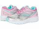 送料無料 サッカニー Saucony Kids 女の子用 キッズシューズ 子供靴 スニーカー 運動靴 Cohesion 14 LTT (Little Kid/Big Kid) - Pink/Silver