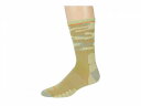  Eurosock t@bV \bNX C Camo Trek Crew Medium Weight - Khaki