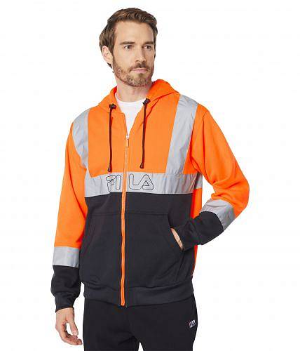 送料無料 フィラ Fila メンズ 男性用 ファッション パーカー スウェット High-Visibility Hoodie - Bright Orange