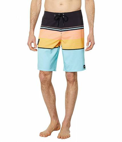 送料無料 オニール O&#039;Neill メンズ 男性用 スポーツ・アウトドア用品 水着 Lennox Stripe 21&quot; Boardshorts - Turquoise