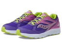 送料無料 サッカニー Saucony Kids 女の子用 キッズシューズ 子供靴 スニーカー 運動靴 Cohesion 14 LTT (Little Kid/Big Kid) - Purple/Green