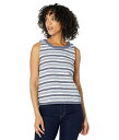 送料無料 Southern Tide レディース 女性用 ファッション トップス シャツ Mirable Cabana Tank - Deep Sea