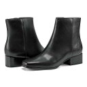 送料無料 イージースピリット Easy Spirit レディース 女性用 シューズ 靴 ブーツ アンクル ショートブーツ Sidney - Black Leather