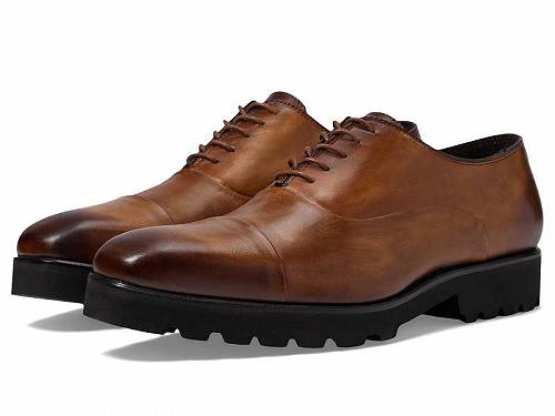 楽天グッズ×グッズ送料無料 マッシオマッテオ Massimo Matteo メンズ 男性用 シューズ 靴 オックスフォード 紳士靴 通勤靴 Corazzano Cap Toe - Tan