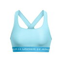 送料無料 アンダーアーマー Under Armour レディース 女性用 ファッション 下着 ブラジャー Cross-Back Mid Bra - Sky Bl...