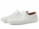 送料無料 ステーシーアダムス Stacy Adams メンズ 男性用 シューズ 靴 ローファー Ithaca Slip-On Loafer - White