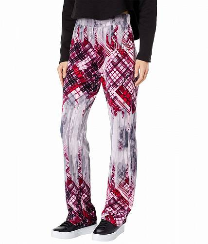 送料無料 ジューシークチュール Juicy Couture レディース 女性用 ファッション パンツ ズボン Velour Pants - Tie-Dye Plaid