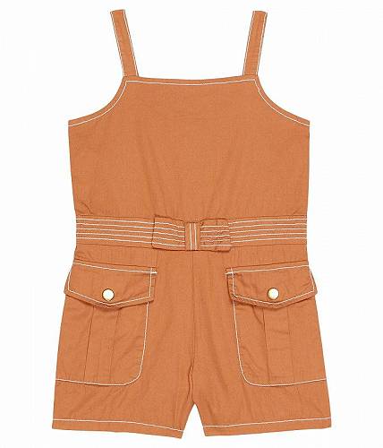 送料無料 Janie and Jack 女の子用 ファッション 子供服 ベビー服 赤ちゃん ロンパース Safari Romper (Toddler/Little Kids/Big Kids) - Brown