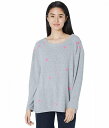  `FCT[ Chaser fB[X p t@bV Z[^[ Love Knit Long Sleeve Dolman - Heather Grey