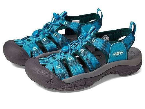 送料無料 キーン Keen レディース 女性用 シューズ 靴 サンダル Newport H2 - Fjord Blue/Tie-Dye