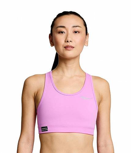 送料無料 サッカニー Saucony レディース 女性用 ファッション 下着 ブラジャー Fortify Bra - Grape