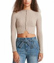 送料無料 マッデンガール Madden Girl レディース 女性用 ファッション セーター Long Sleeve Mock Neck Top w/ Center Front Exposed Seam - Pure Cashmere