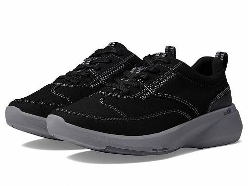 送料無料 クラークス Clarks メンズ 男性用 シューズ 靴 スニーカー 運動靴 Lehman Mix - Black Textile