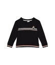 送料無料 Janie and Jack 男の子用 ファッション 子供服 パーカー スウェット Graphic Pullover Sweatshirt (Toddler/Little Kids/Big Kids) - Black