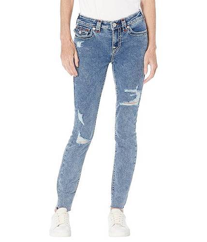 送料無料 トゥルーレリジョン True Religion レディース 女性用 ファッション ジーンズ デニム Jennie Mid-Rise Curvy Skinny Flap Supert in Hymn - Hymn