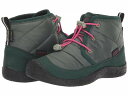 送料無料 キーン Keen Kids キッズ 子供用 キッズシューズ 子供靴 ブーツ スノーブーツ Howser II Chukka Waterproof (Little Kid/Big Kid) - Dark Forest/Fuchsia Purple