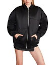  XeB[u}f Steve Madden fB[X p t@bV AE^[ WPbg R[g WPbg Rivera Jacket - Black