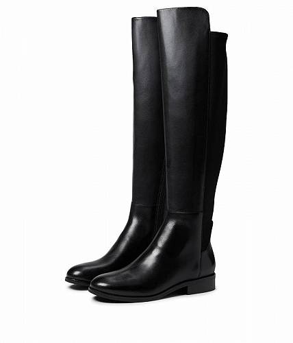 コール ハーン ブーツ レディース 送料無料 コールハーン Cole Haan レディース 女性用 シューズ 靴 ブーツ ロングブーツ Izzy OTK Boot - Black Leather