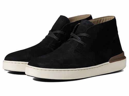 送料無料 クラークス Clarks メンズ 男性用 シューズ 靴 スニーカー 運動靴 CourtLite DBT - Black Suede