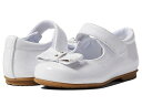 送料無料 レイチェル Rachel Shoes 女の子用 キッズシューズ 子供靴 フラット Lil Hilary (Toddler/Little Kid) - White Patent