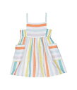 送料無料 ステラマッカートニー Stella McCartney Kids 女の子用 ファッション 子供服 ドレス Striped Dress (Toddler/Little Kids/Big Kids) - White/Multi