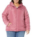 送料無料 USポロ U.S. POLO ASSN. レディース 女性用 ファッション アウター ジャケット コート ダウン ウインターコート Plus Size Wave Quilt Cozy Jacket - Oxford Rose