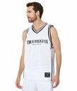 送料無料 トゥルーレリジョン True Religion メンズ 男性用 ファッション タンクトップ Arch Mesh Basketball Tank - Optic White