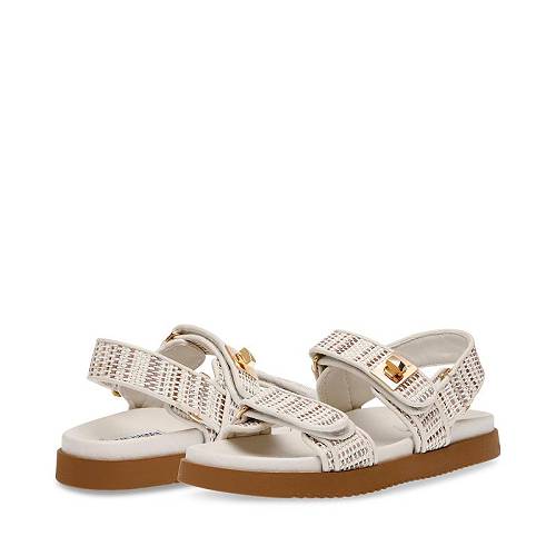 送料無料 スティーブマデン Steve Madden レディース 女性用 シューズ 靴 サンダル Mona Sandal - Beig..