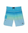 送料無料 ビラボン Billabong Kids 男の子用 スポーツ・アウトドア用品 キッズ 子供用水着 73 Stripe Pro Boardshorts (Big Kids) - Neon Blue