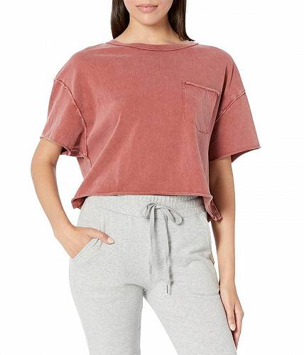 ラシット バッグ 送料無料 フリーピープル Free People レディース 女性用 ファッション Tシャツ Fade Into You Short Sleeve - Russet Acorn