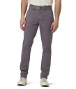  nh\ W[Y Hudson Jeans Y jp t@bV pc Y{ Classic Slim Straight Chino in Metal - Metal