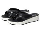 送料無料 クラークス Clarks レディース 女性用 シューズ 靴 サンダル Drift Ave - Black