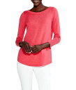 送料無料 ニックアンドゾー NIC+ZOE レディース 女性用 ファッション セーター Vital Boatneck Sweater - Paradise Pink