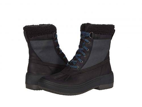 メレル スノーブーツ レディース 送料無料 メレル Merrell レディース 女性用 シューズ 靴 ブーツ スノーブーツ Haven Mid Lace Polar Waterproof - Black