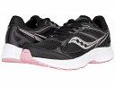 送料無料 サッカニー Saucony レディース 女性用 シューズ 靴 スニーカー 運動靴 Cohesion 14 - Black/Pink