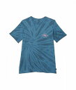  NCbNVo[ Quiksilver Kids j̎qp t@bV q TVc Good Old Dayz Short Sleeve (Big Kids) - Captains Blue