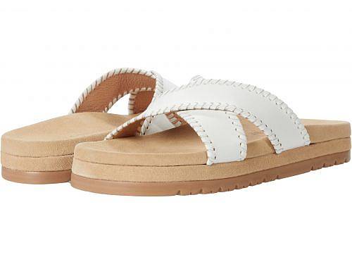 送料無料 ジャックロジャース Jack Rogers レディース 女性用 シューズ 靴 サンダル Lexi Crisscross Sandal - White/White