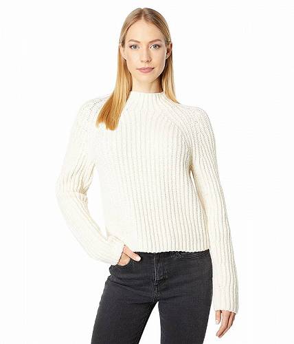 楽天グッズ×グッズ送料無料 ヴィンス Vince レディース 女性用 ファッション セーター Raglan Mock Neck Long Sleeve Sweater - Natural