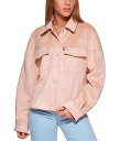  [oCX Levi&#039;s(R) fB[X p t@bV AE^[ WPbg R[g WPbg Soft Faux Suede Shacket - Rose Mist