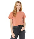  Madewell fB[X p t@bV TVc Organic Cotton Supercrop Pocket Tee - Sweet Dahlia